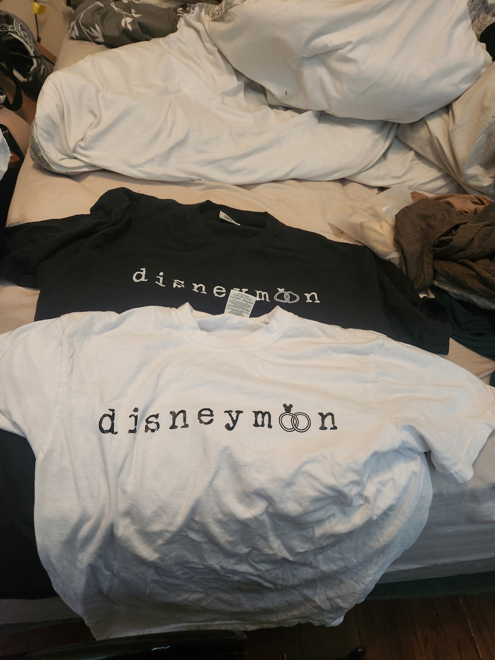 Honeymoon Matching Tees For Bride And Groom